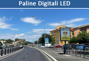 paline digitali per pubblicita esterna LED